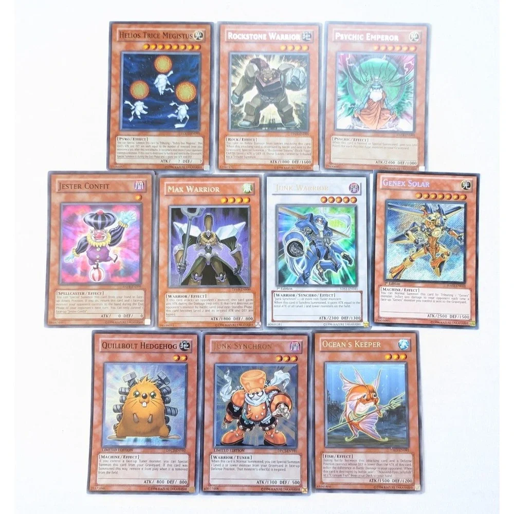 YuGiOh Card Lot 250+ Total Cards 61 Rares or Better Foil Ultra Super Secret LP